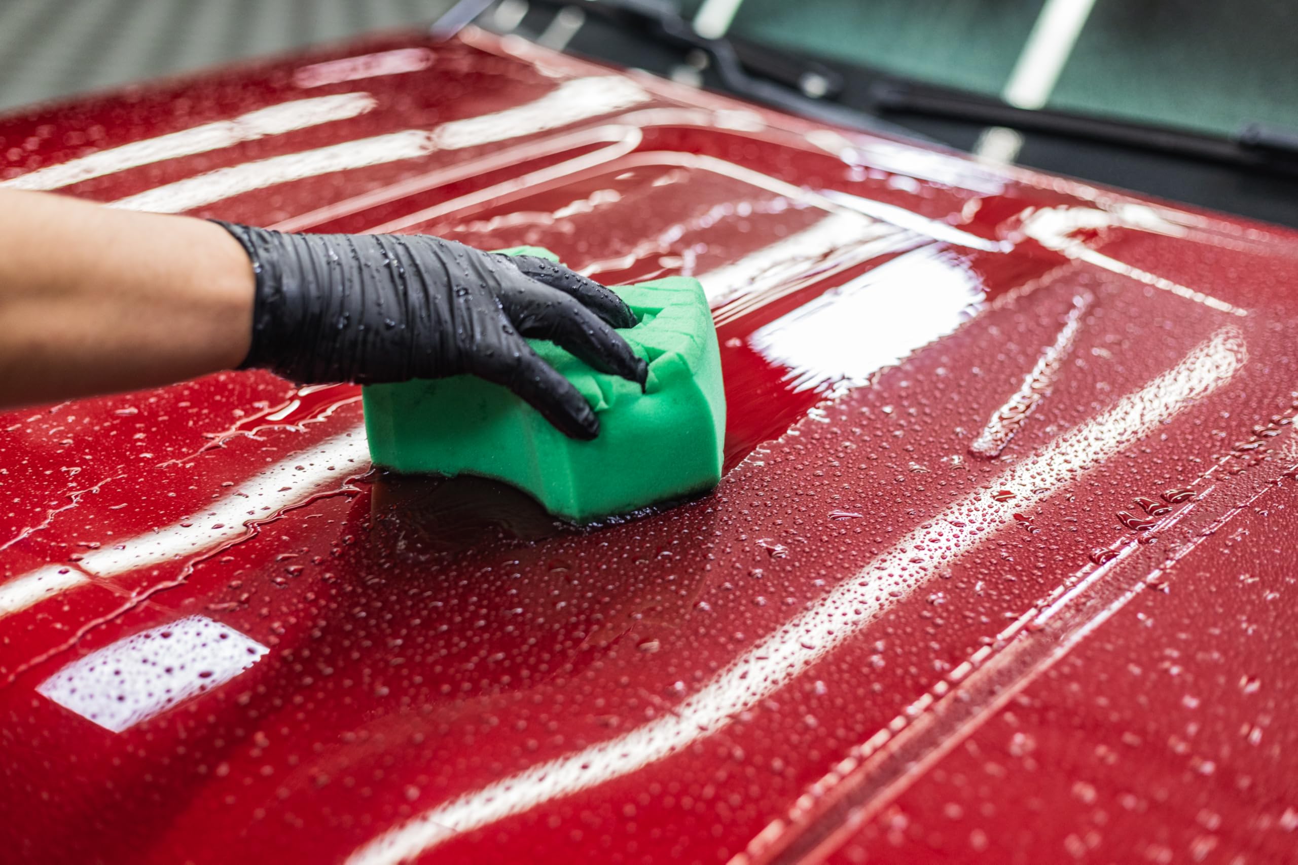 Armour Detail Supply - Villain Sponge - Ergonomically-Designed Foam Designed for Rinseless and Bucket Washes; Soft, Durable Foam Picks Up Dirt for A Scratch-Free Finish - Image 5