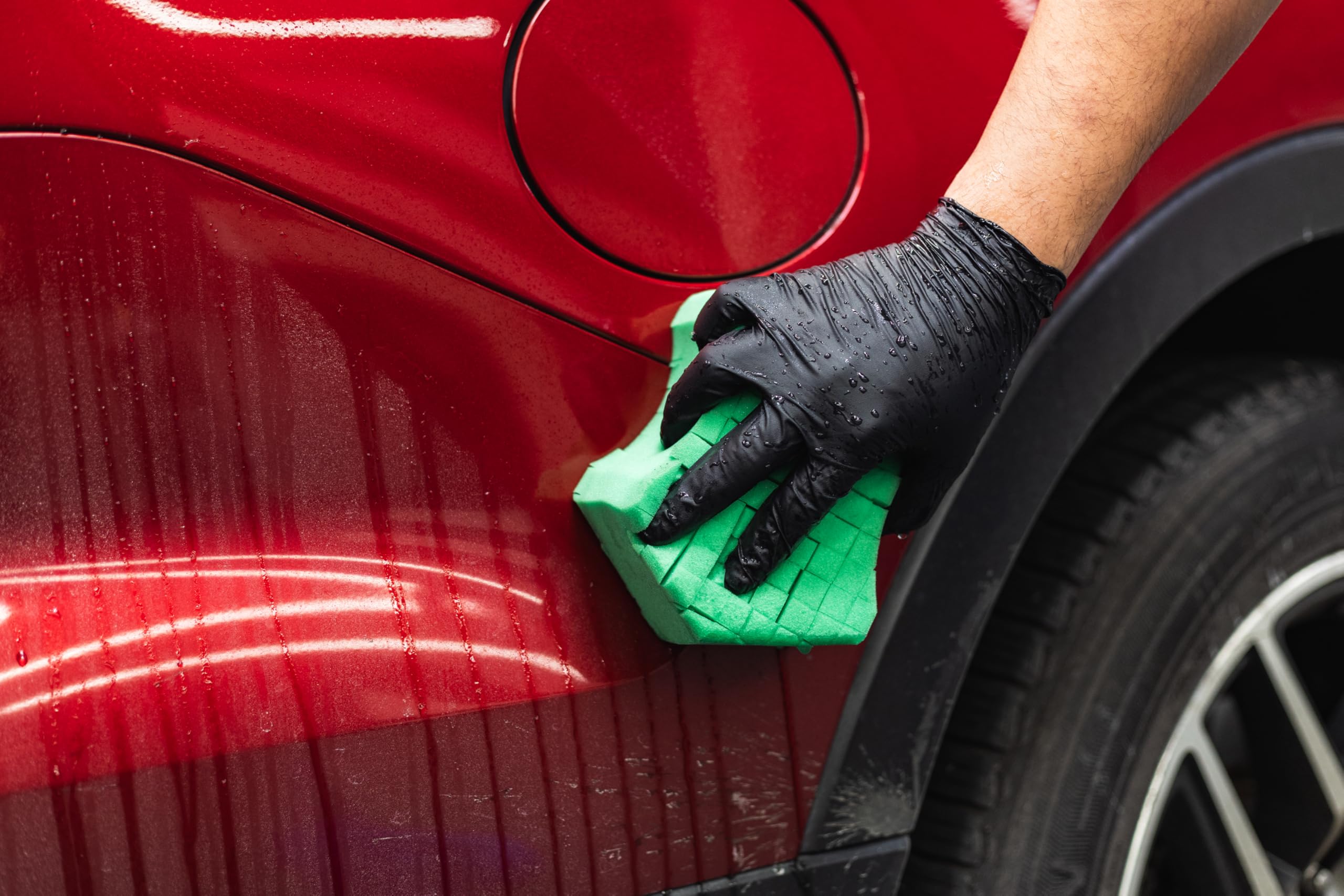 Armour Detail Supply - Villain Sponge - Ergonomically-Designed Foam Designed for Rinseless and Bucket Washes; Soft, Durable Foam Picks Up Dirt for A Scratch-Free Finish - Image 7