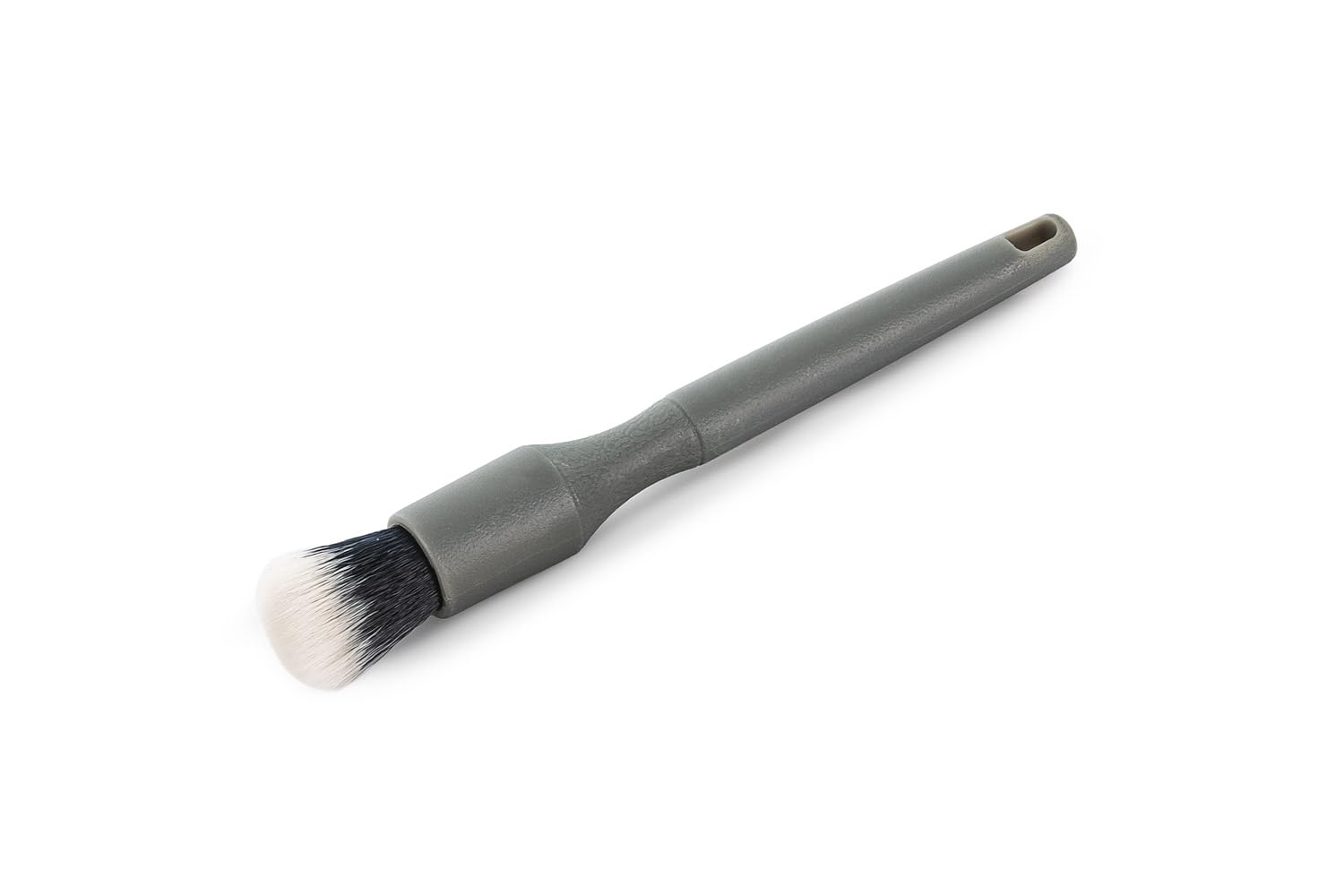 Detail Factory - Crevice Mini Detailing Brush Combo Kit - One Boar's Hair Brush + One Ultra-Soft Synthetic Brush, Heavy Cleaning Action for Small Spaces, Black + Gray (2-Pack) - Image 4