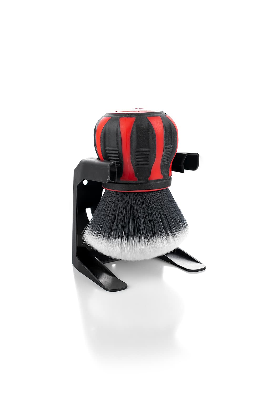 Detail Factory - Curveball XL Synthetic Brush - Ultra Soft Bristles, Comes with Storage Rack, Covers Large Area Inside or Outside Vehicles - Red - Image 3