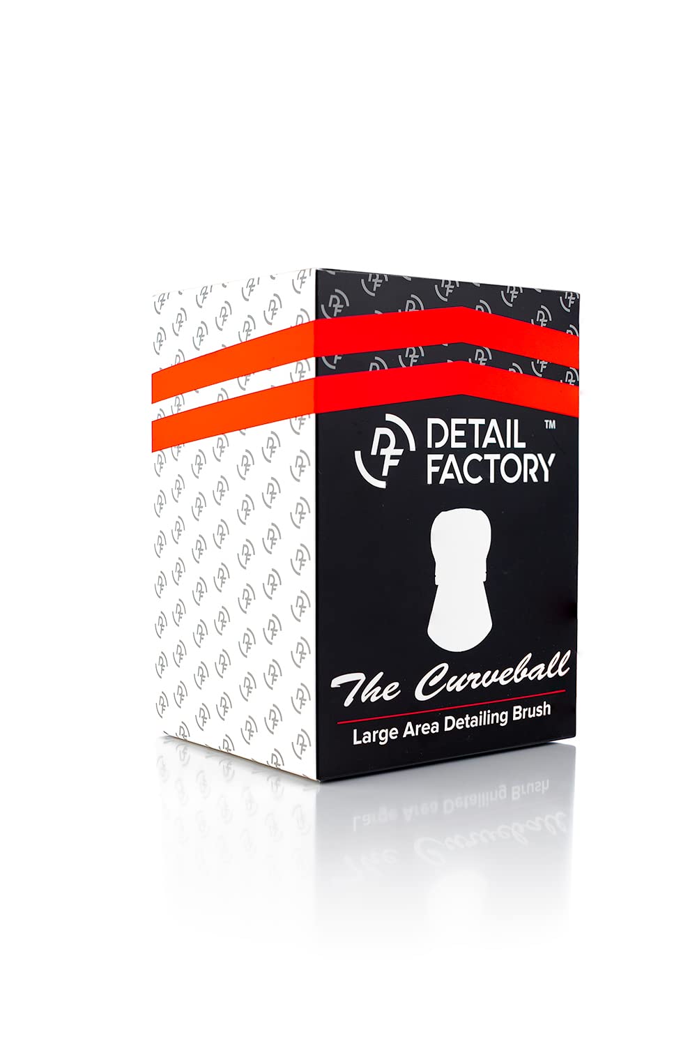 Detail Factory - Curveball XL Synthetic Brush - Ultra Soft Bristles, Comes with Storage Rack, Covers Large Area Inside or Outside Vehicles - Red - Image 4