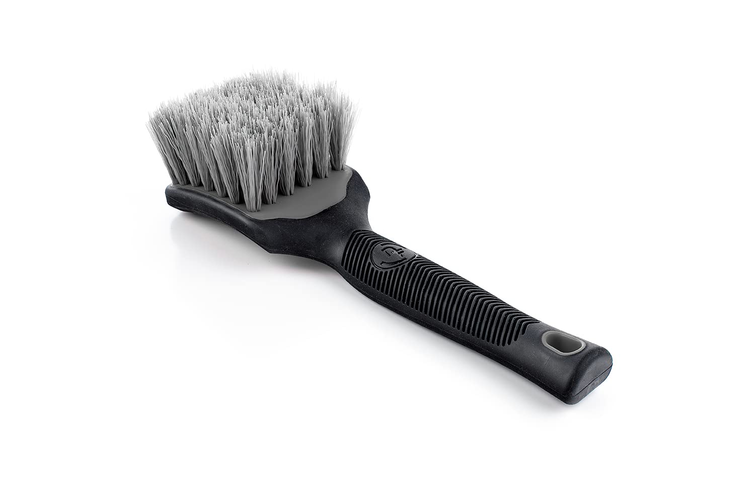 Detail Factory - ProGrip Tire Brush - Ergonomic ProGrip Handle, Stiff Synthetic Bristles, Ergonomic Design, Clean Your Tires with Ease - Grey - Image 3