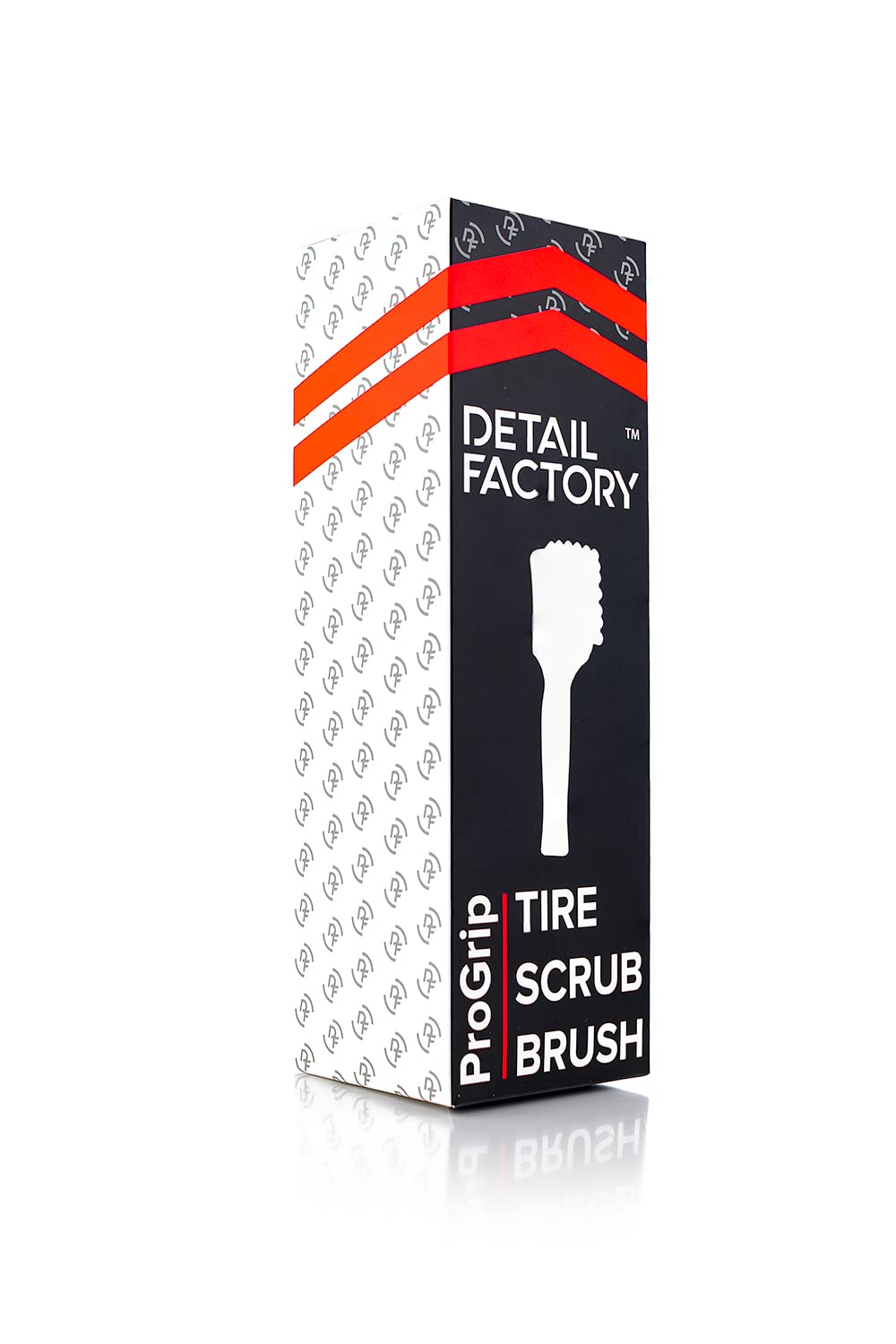 Detail Factory - ProGrip Tire Brush - Ergonomic ProGrip Handle, Stiff Synthetic Bristles, Ergonomic Design, Clean Your Tires with Ease - Grey - Image 4
