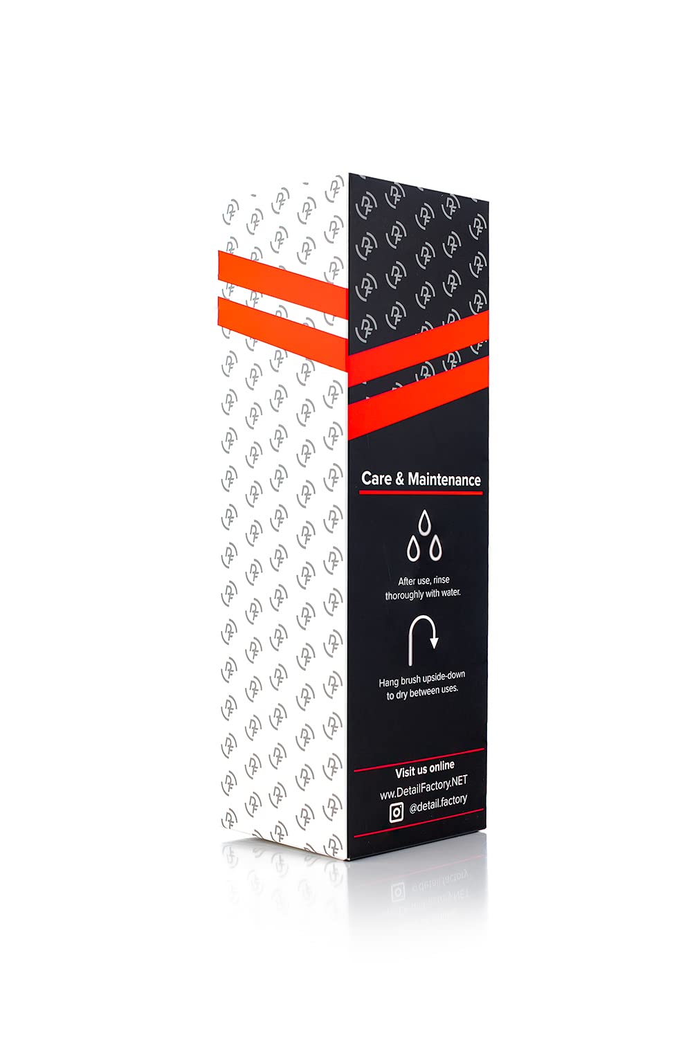 Detail Factory - ProGrip Tire Brush - Ergonomic ProGrip Handle, Stiff Synthetic Bristles, Ergonomic Design, Clean Your Tires with Ease - Grey - Image 5