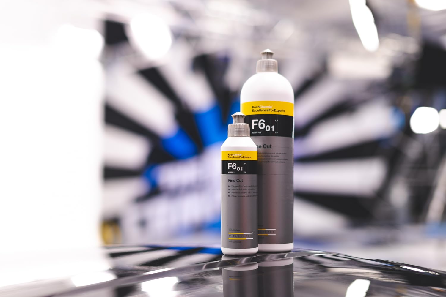 KOCHCHEMIE Fine Cut Polishing Compound - Silicone-Oil-Free; Designed for All Paint Types; for Removing Medium to Heavy Defects, Scratches, and Sanding Marks Up to 2500 Grade (250 milliliters) - Image 3