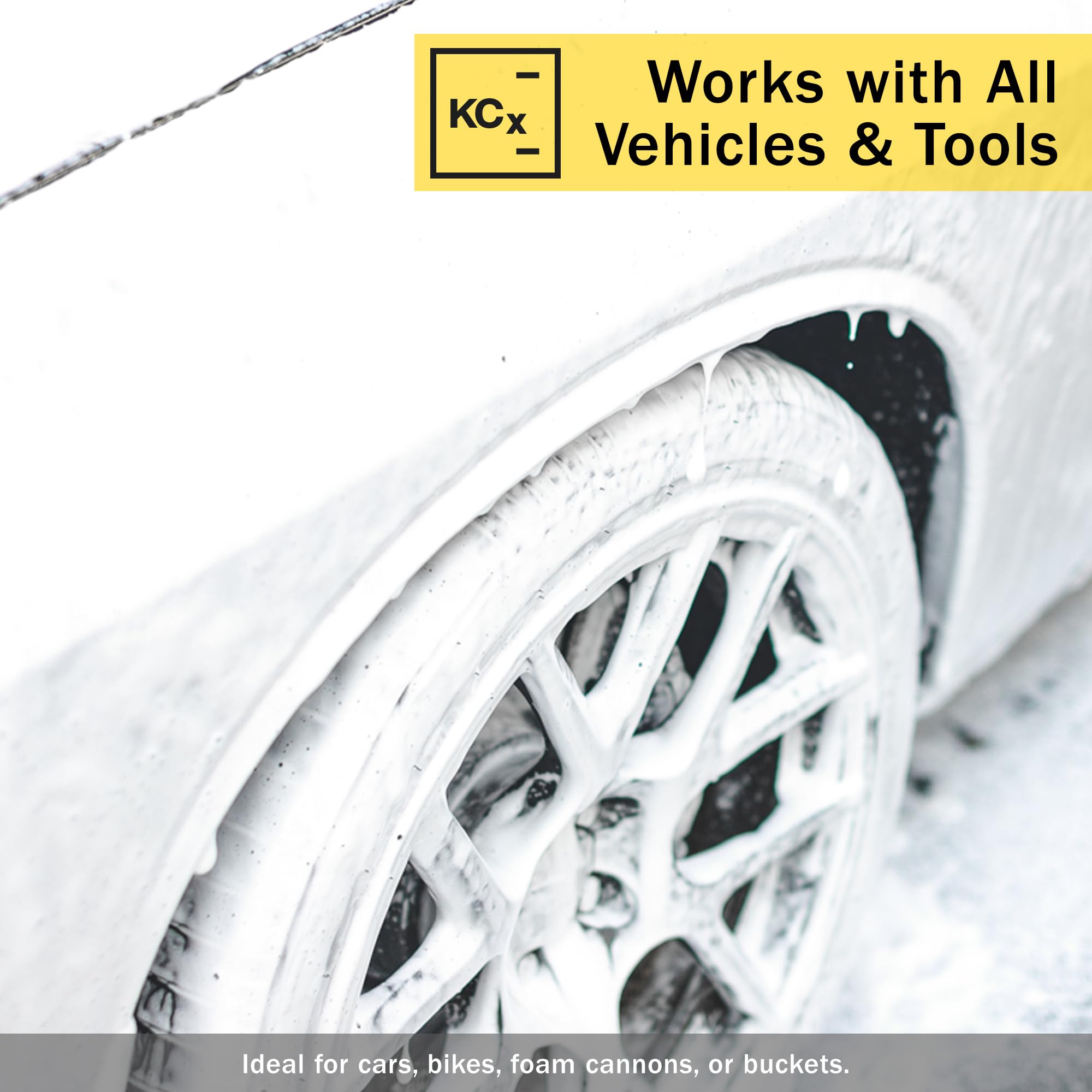 KOCHCHEMIE Gentle Snow Foam - pH Neutral Pre-Cleaning; Works With Foam Cannons & Sprayers; Manual Washing Shampoo; Safe on Existing Wax & Sealed Surfaces; Unique Cherry Fragrance (1 Liter) - Image 8