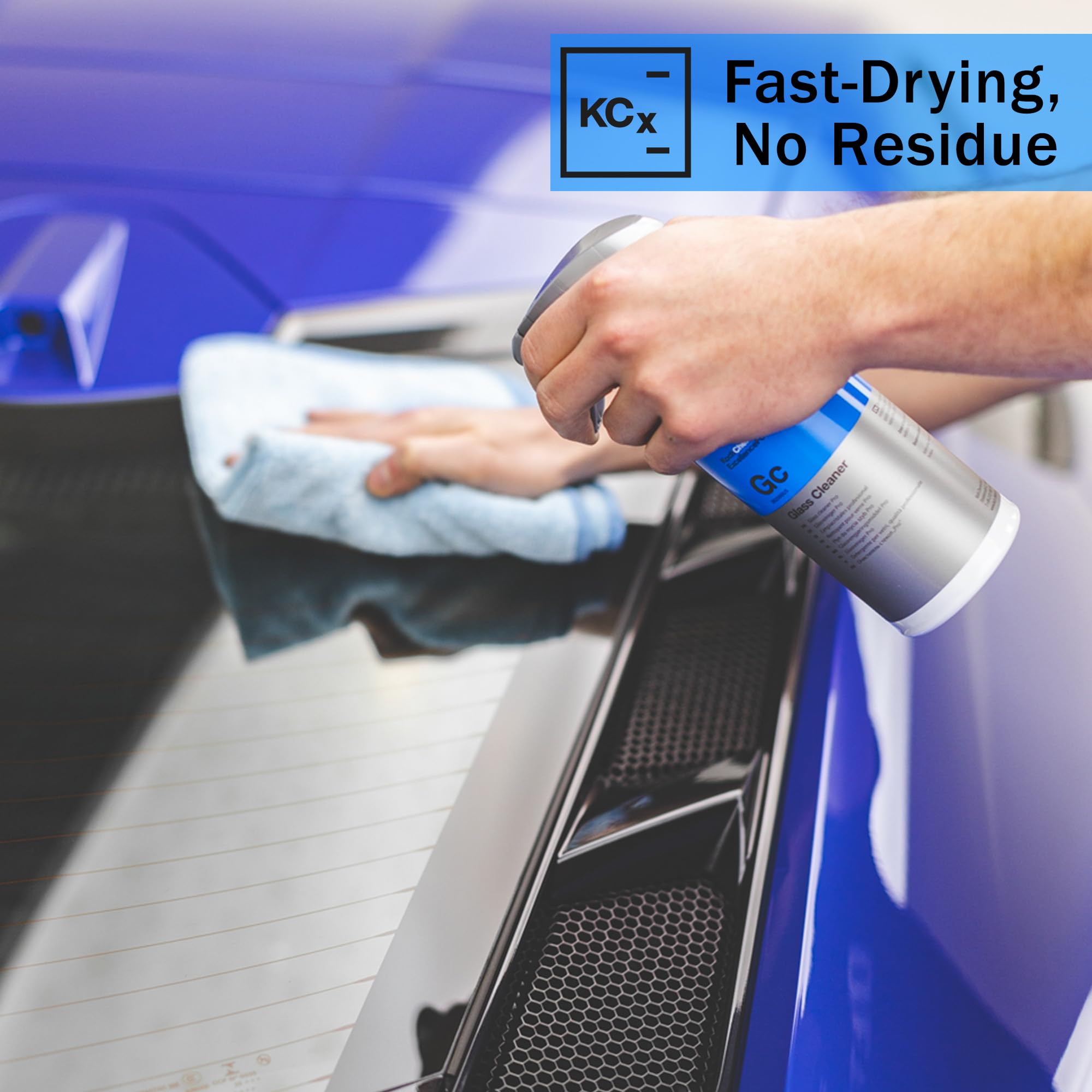 KOCHCHEMIE Glass Cleaner - Effortlessly Removes Stubborn Dirt, Oil, Grease, Insects, and Residues; Ready-To-Use Streak-Free Formula; Gloss and Smoothness Additive; Fresh Fragrance (500 milliliters) - Image 4