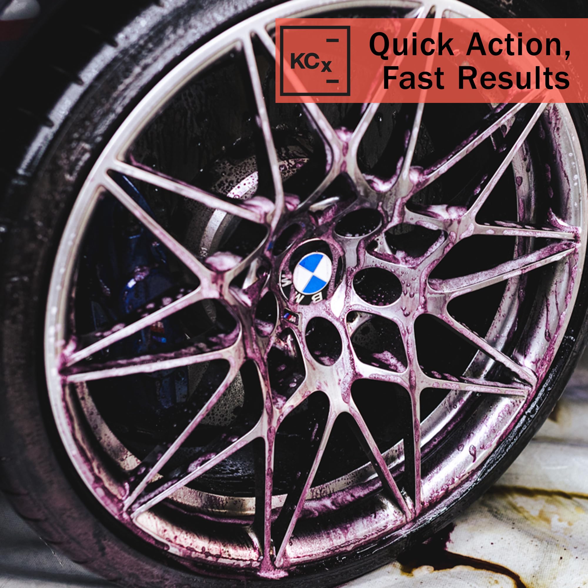 KOCHCHEMIE Magic Wheel Cleaner - Powerful Rim and Rim Well Cleaner; Acid Free, Dissolves Iron Particles Using Visible Red Discoloration, Excellent Adhesion and Viscosity (500 milliliters) - Image 6