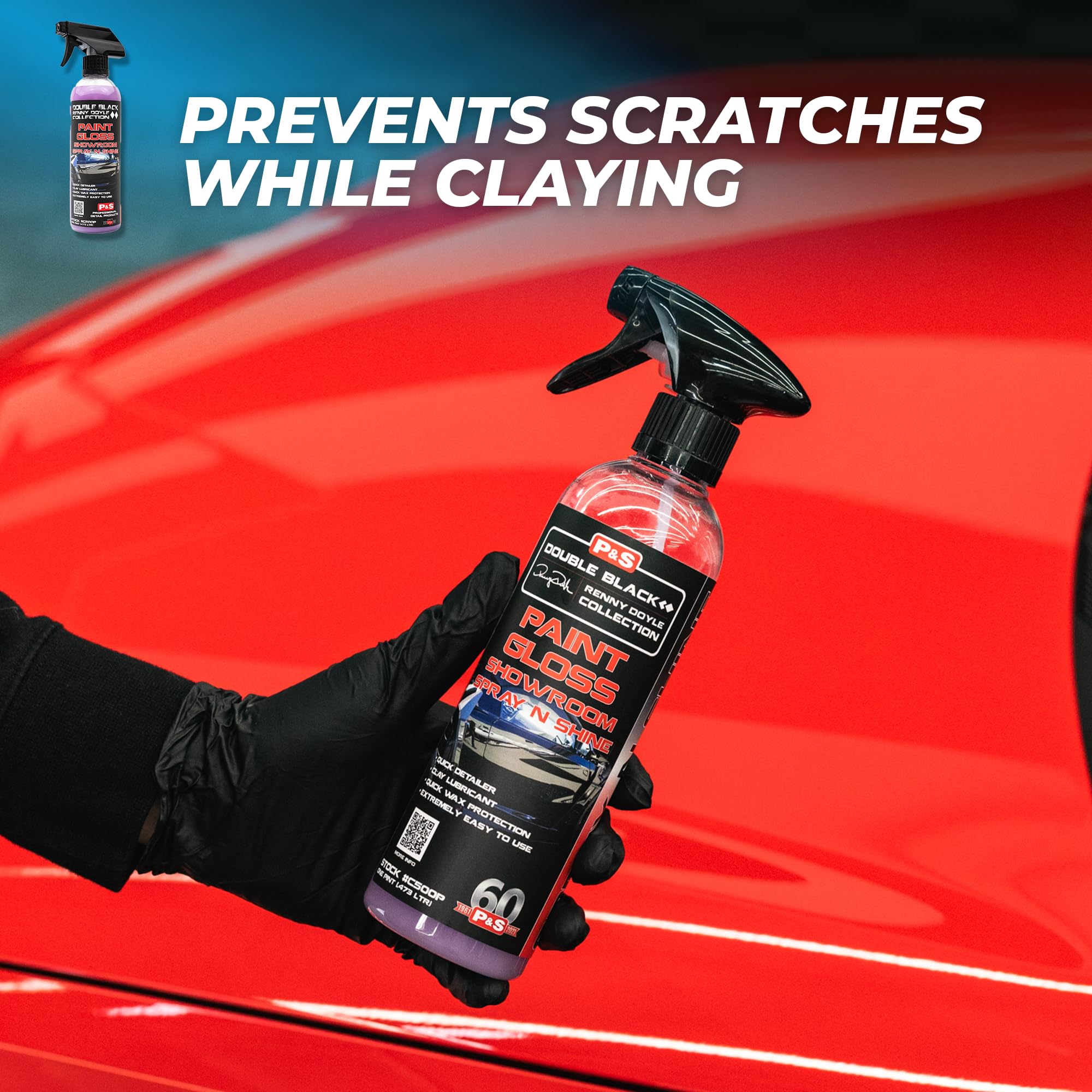 The Rag Company - Clay Bar Starter Kit - Surface Prep Kit for Cars, Trucks, SUVS & More - Includes 2 Premium Clay Bars, Clay Lube, Microfiber Towels - 6 Piece Kit - Image 4