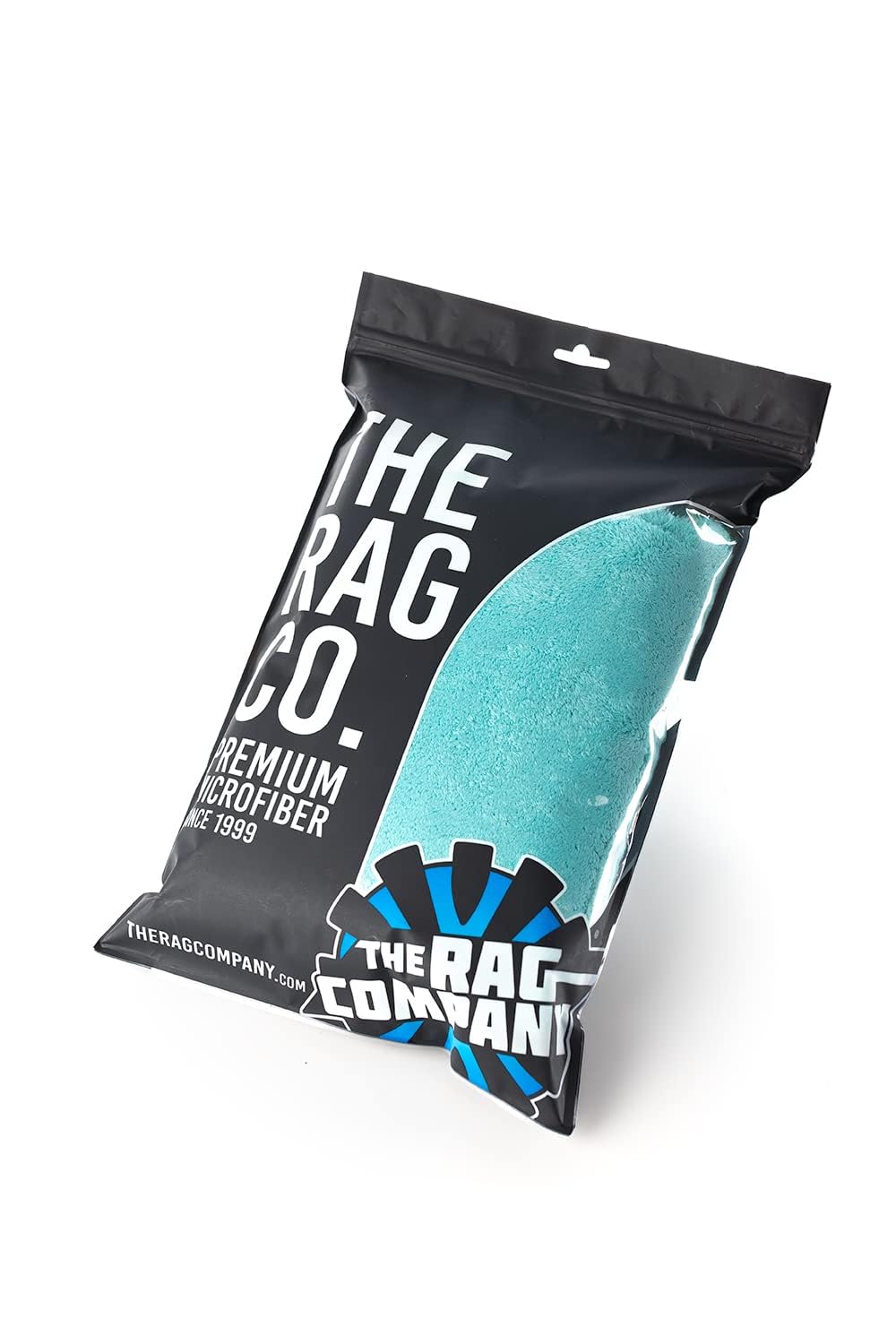 The Rag Company - Eagle Edgeless 450 (6-Pack) Professional Korean 70/30 Blend Super Plush Microfiber Detailing Buffing Polishing Drying Towels for Cars 16x16 in, Teal Blue - Image 9