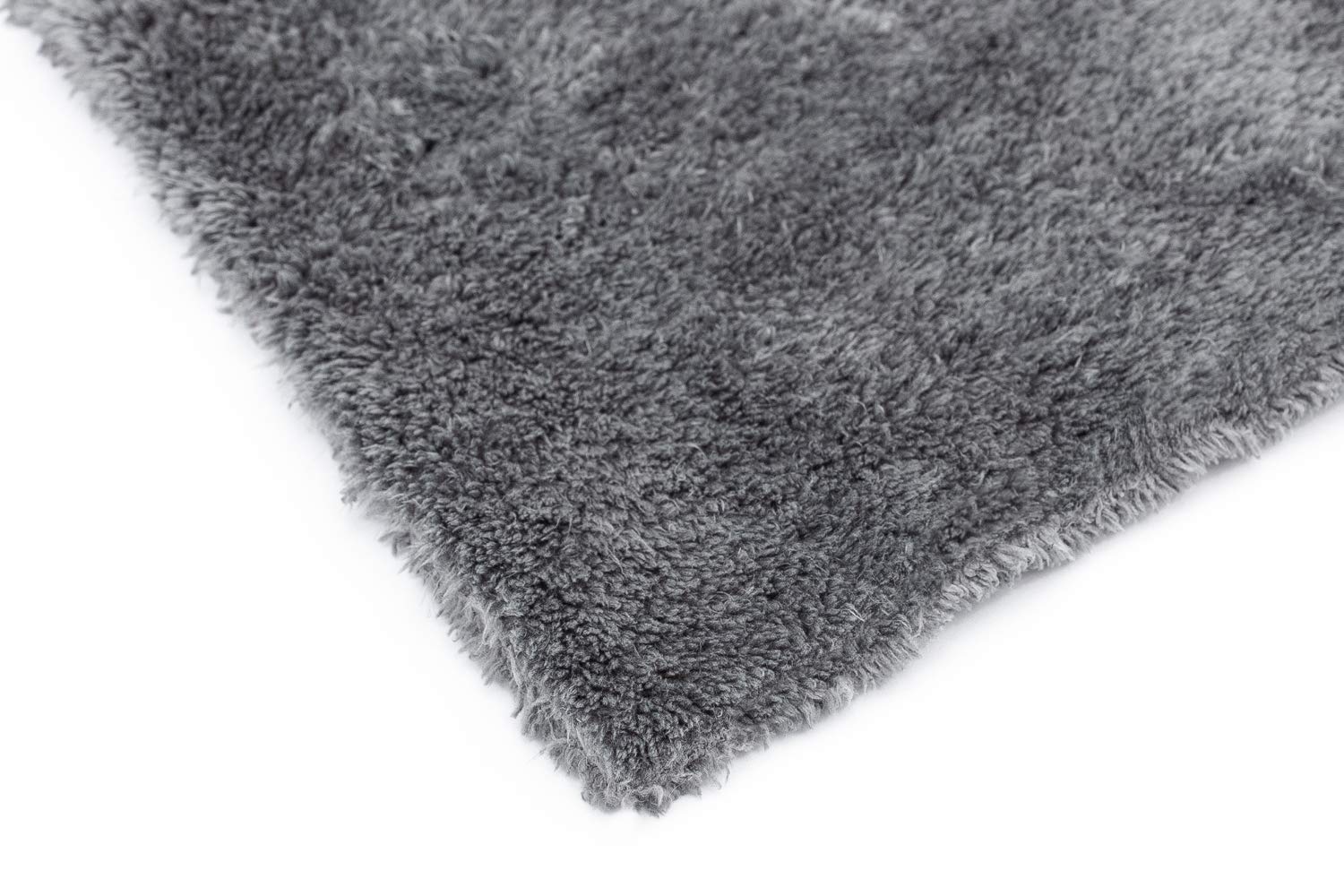 The Rag Company - Eagle Edgeless 600 - Professional Korean 70/30 Blend Super Plush, Microfiber Auto Detailing Towels, Buffing & Polishing, 600gsm, 16in x 16in, Dark Grey (3-Pack) - Image 3