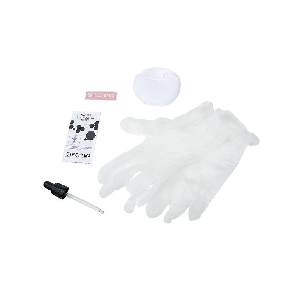 The Rag Company Gtechniq CSL Ceramic Coating & EXO 30 ml No Soak Coating Applicator Kit Bundle - Image 3