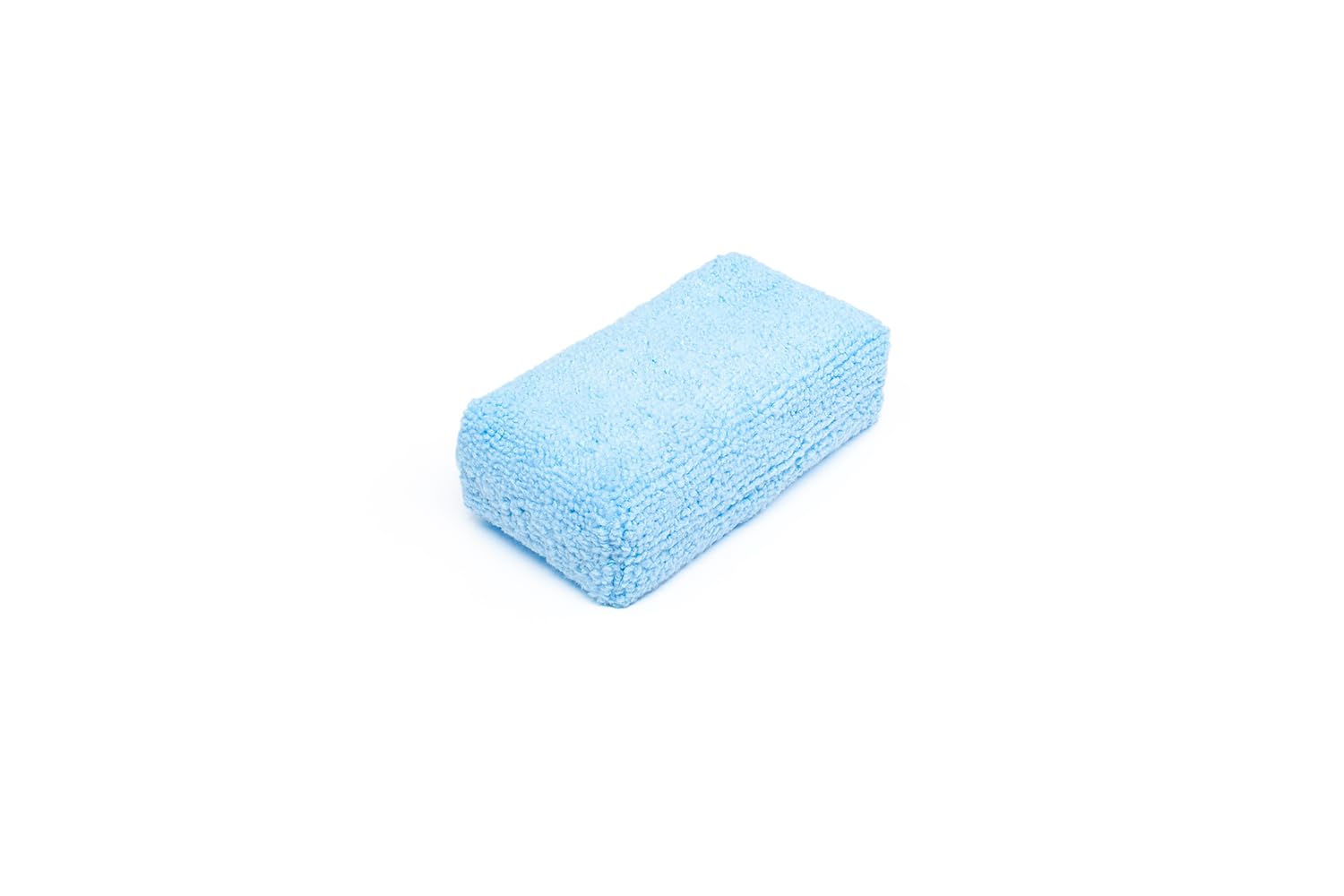 The Rag Company - Terry Sponge Applicator Pads – Reusable Detailing Applicators for Interior & Exterior Car Care – Soft, Washable Pads for Soaps, Cleaners, Sealants – 8 Pack (2"x4", Blue) - Image 4